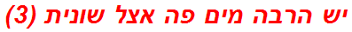 יש הרבה מים פה אצל שונית (3)