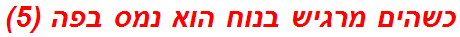 כשהים מרגיש בנוח הוא נמס בפה (5)