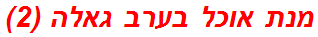 מנת אוכל בערב גאלה (2)