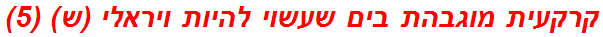 קרקעית מוגבהת בים שעשוי להיות ויראלי (ש) (5)