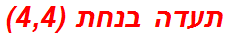 תעדה בנחת (4,4)