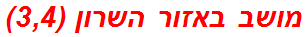 מושב באזור השרון (3,4)