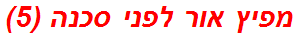 מפיץ אור לפני סכנה (5)