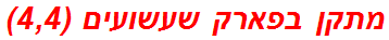 מתקן בפארק שעשועים (4,4)