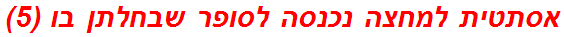 אסתטית למחצה נכנסה לסופר שבחלתן בו (5)