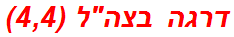 דרגה בצהל (4,4)