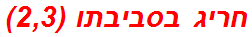 חריג בסביבתו (2,3)