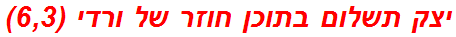 יצק תשלום בתוכן חוזר של ורדי (6,3)