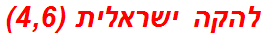 להקה ישראלית (4,6)