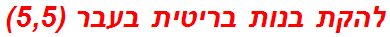 להקת בנות בריטית בעבר (5,5)