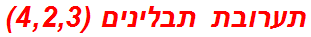 תערובת תבלינים (4,2,3)