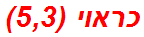 כראוי (5,3)