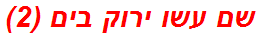 שם עשו ירוק בים (2)