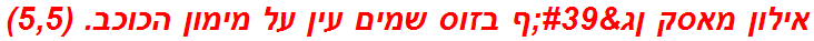 אילון מאסק ןג'ף בזוס שמים עין על מימון הכוכב. (5,5)