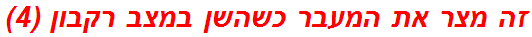 זה מצר את המעבר כשהשן במצב רקבון (4)