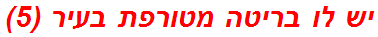 יש לו בריטה מטורפת בעיר (5)