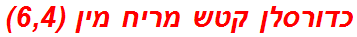 כדורסלן קטש מריח מין (6,4)