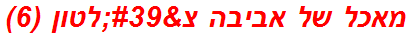 מאכל של אביבה צ'לטון (6)