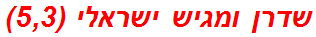 שדרן ומגיש ישראלי (5,3)