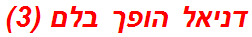 דניאל הופך בלם (3)