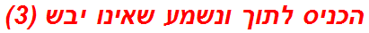 הכניס לתוך ונשמע שאינו יבש (3)