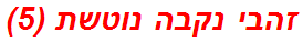 זהבי נקבה נוטשת (5)