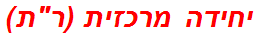 יחידה מרכזית (רת)