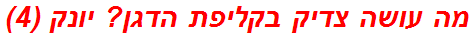 מה עושה צדיק בקליפת הדגן? יונק (4)