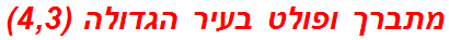 מתברך ופולט בעיר הגדולה (4,3)